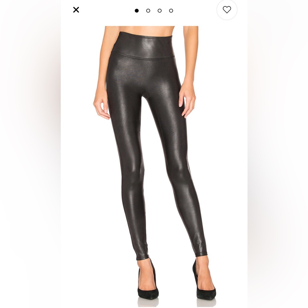 SPANX faux leather leggings